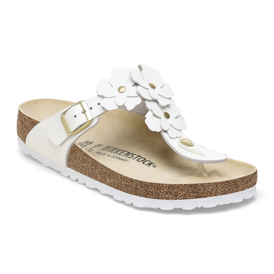 GIZEH LEATHER WHITE FLOWERS 1026686
