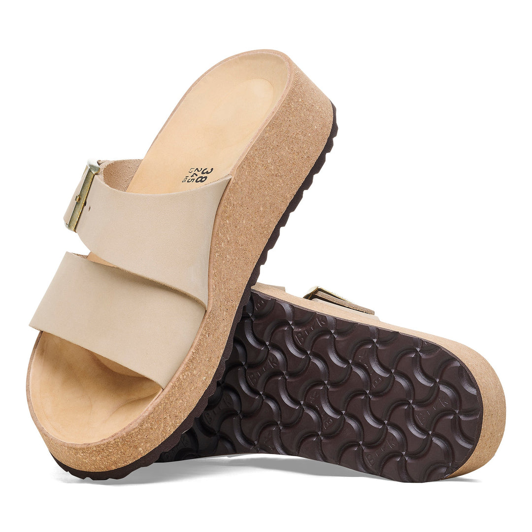 ALMINA SANDCASTLE NUBUCK LEAHTER NARROW