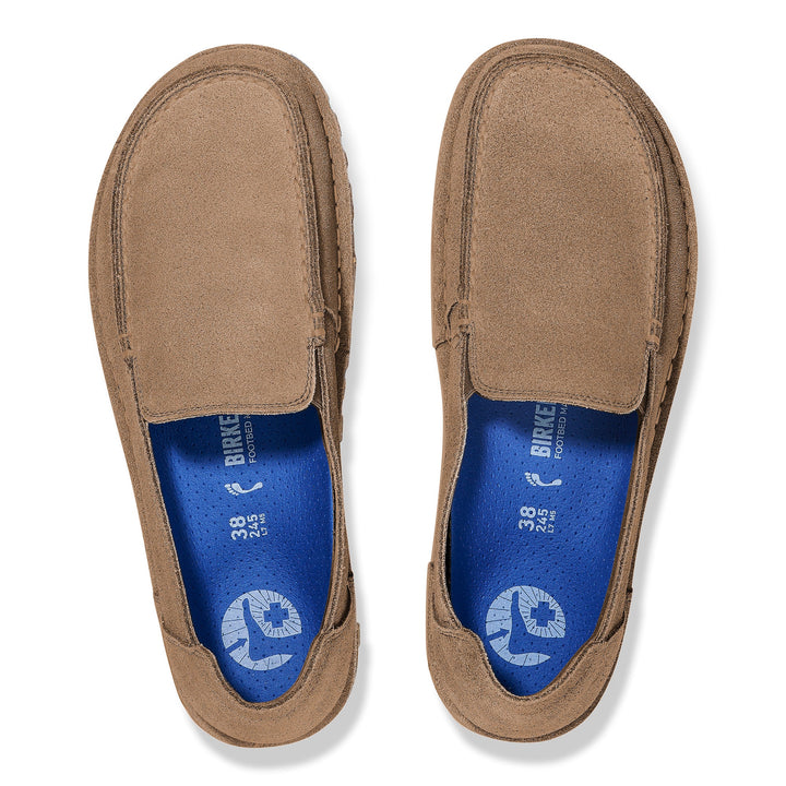 UTTI SLIP ON SUEDE LEVE GRAY TAUPE