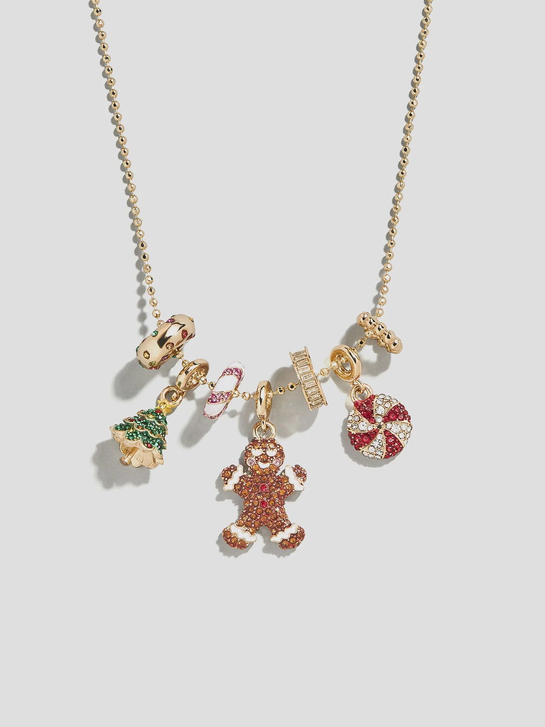 HOLLY JOLLY CHARM NECKLACE