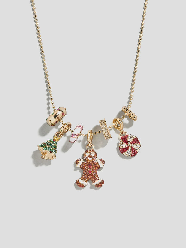 HOLLY JOLLY CHARM NECKLACE
