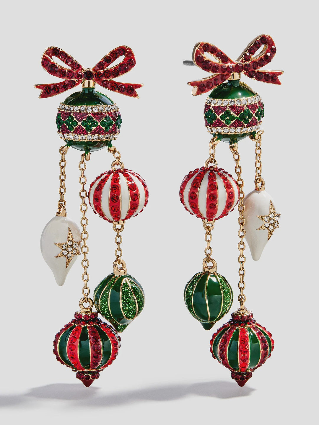 ORNAMENTAL CHRISTMAS EARRINGS
