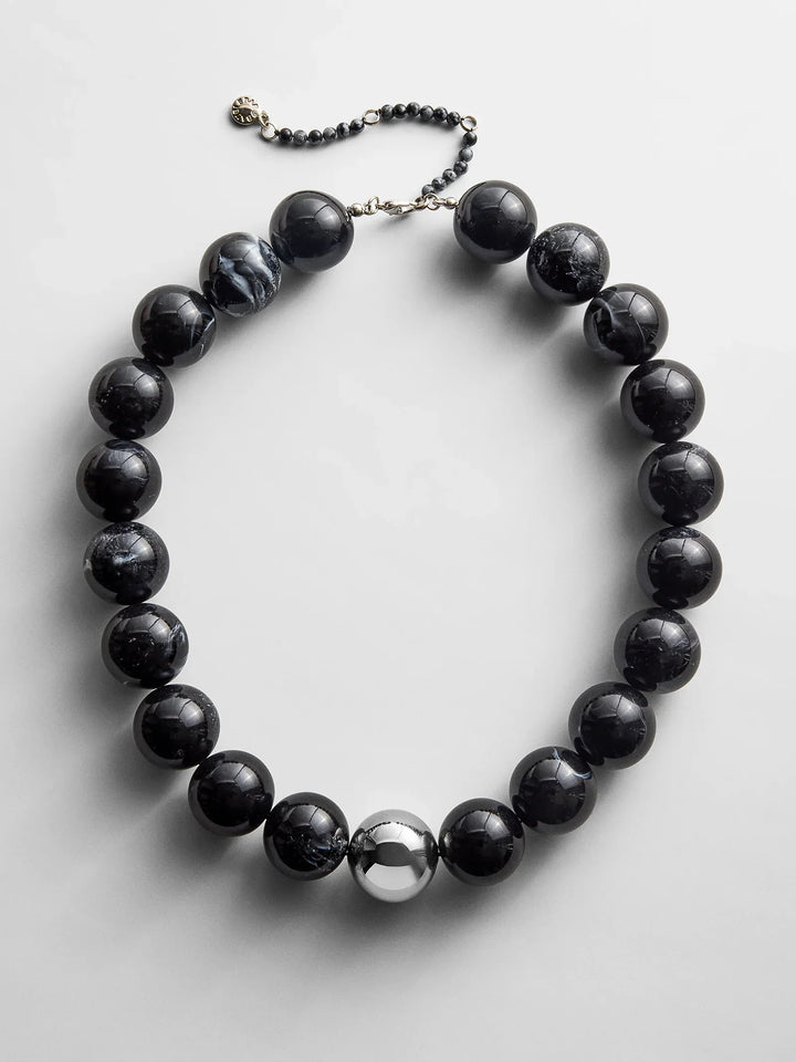 JANE BEADED NECKLACE 22MM