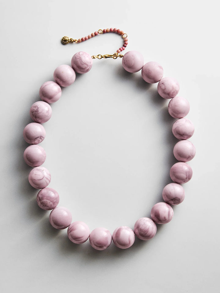 JANE BEADED NECKLACE 22MM