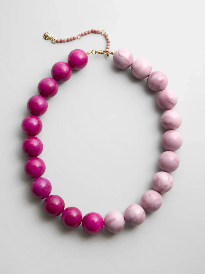 JANE BEADED NECKLACE 22MM