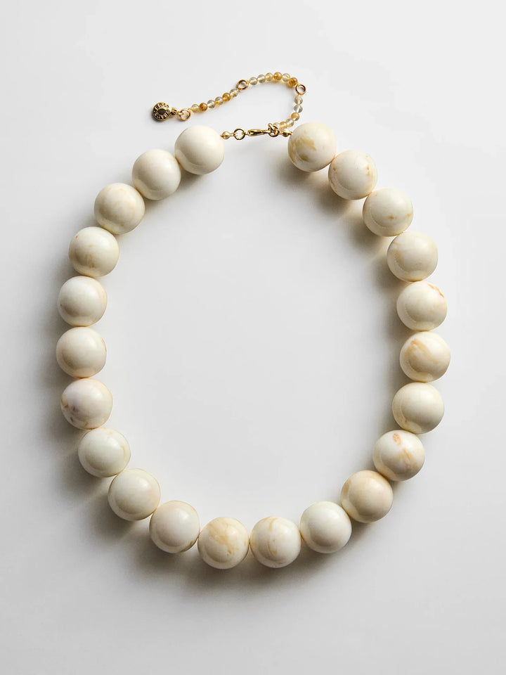 JANE BEADED NECKLACE 22MM