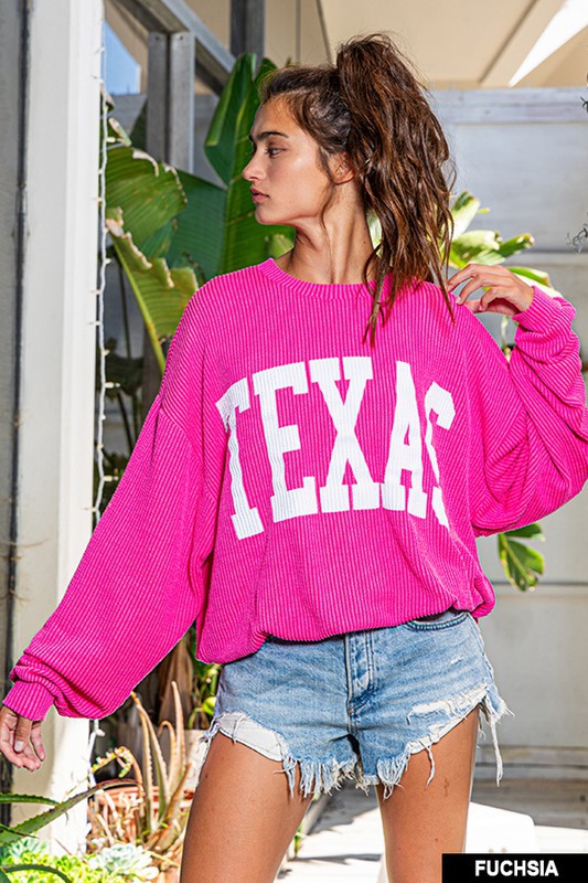 Texas oversized Sweater