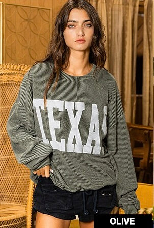 Texas oversized Sweater
