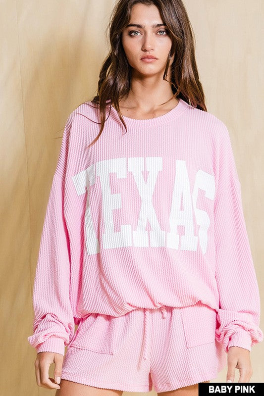 Texas oversized Sweater