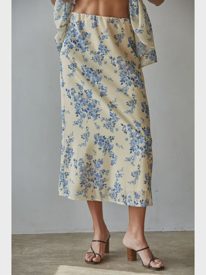 ETIENNA FLORAL SKIRT