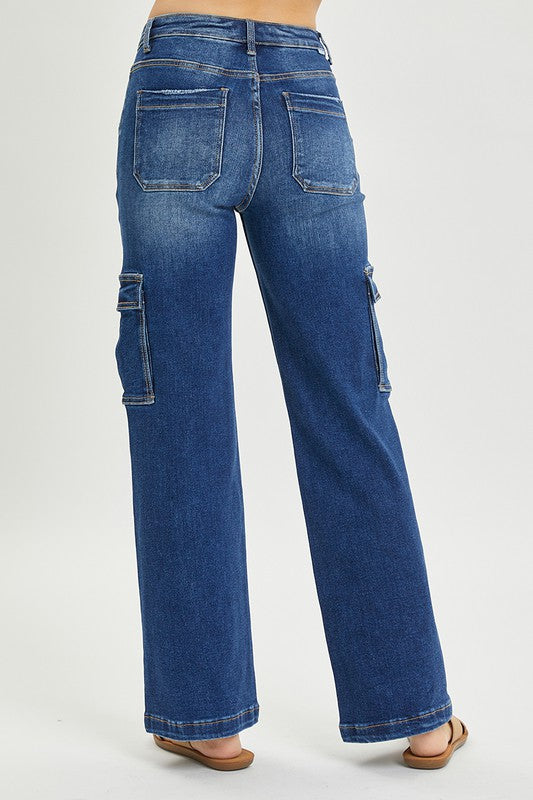 Dark Cargo Trousers