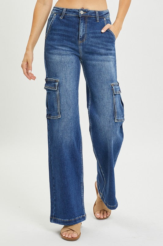 Dark Cargo Trousers