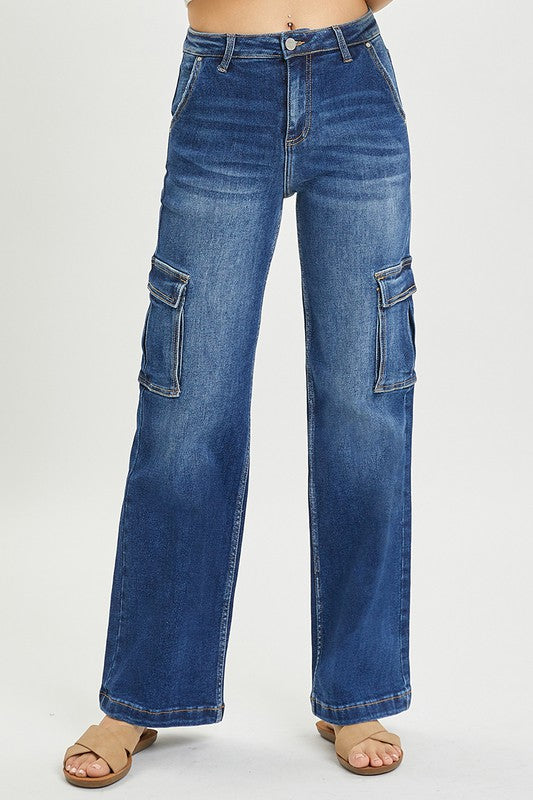 Dark Cargo Trousers