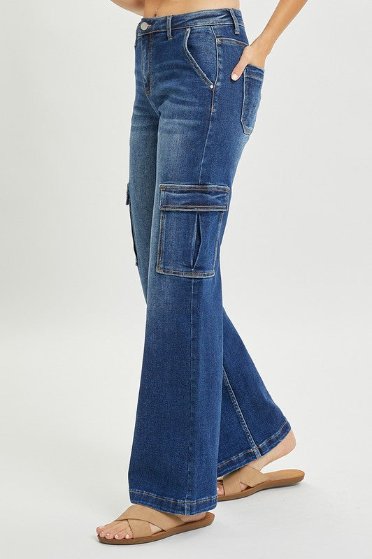Dark Cargo Trousers