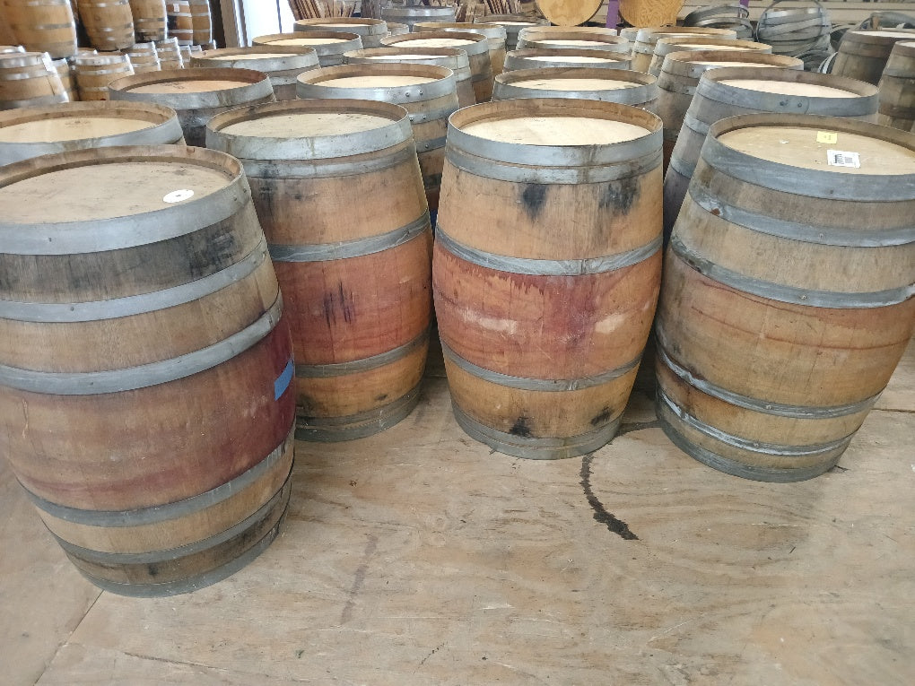 Wine barrel 59-gallon Furniture Grade