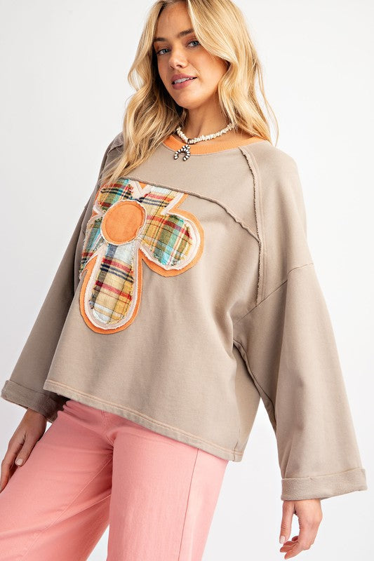 Happy Plaid Top