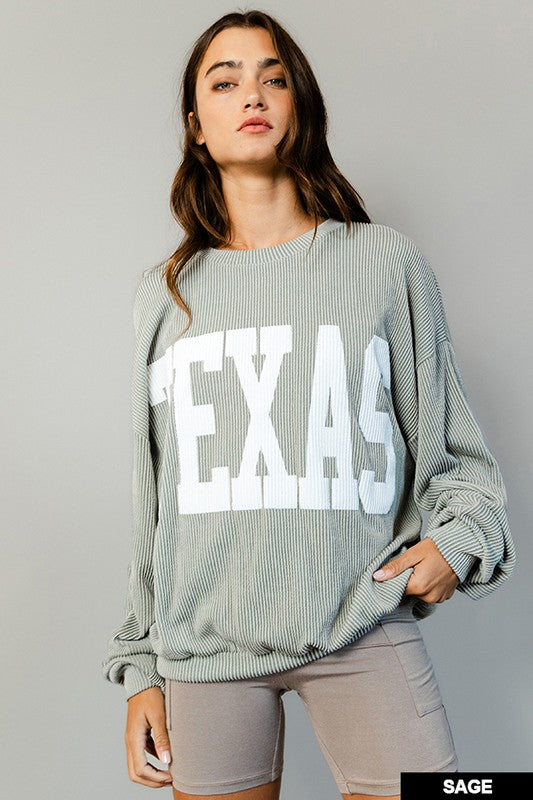 Texas oversized Sweater