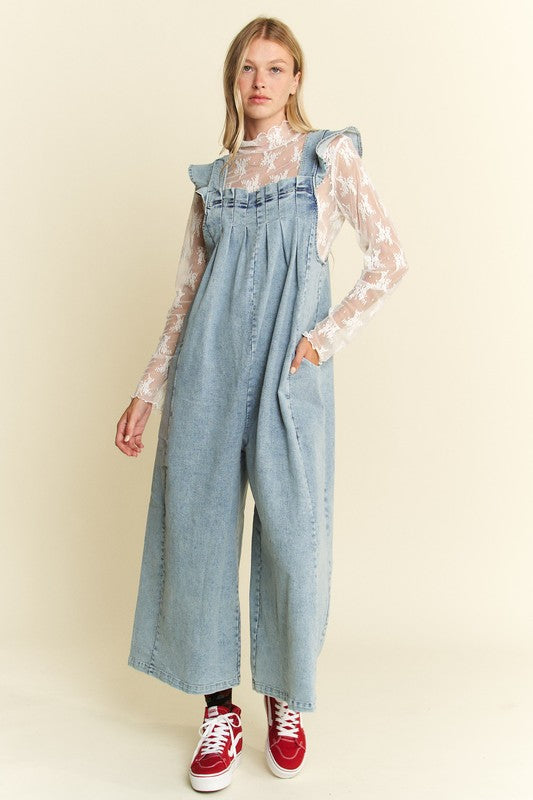 Tuckett Denim Jumpsuit