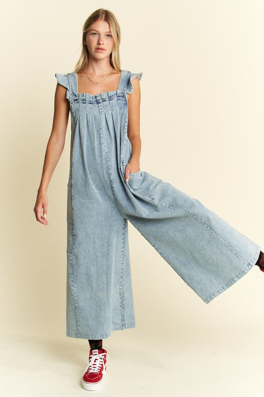 Tuckett Denim Jumpsuit