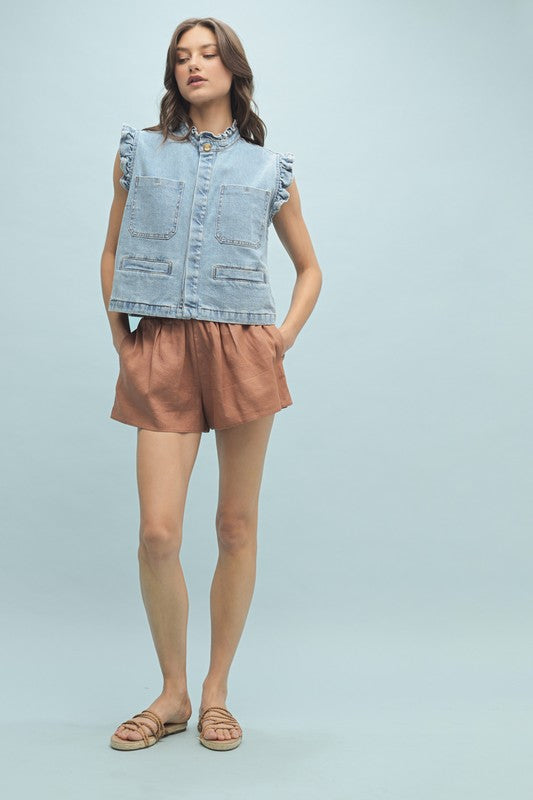 Emnim Denim Vest