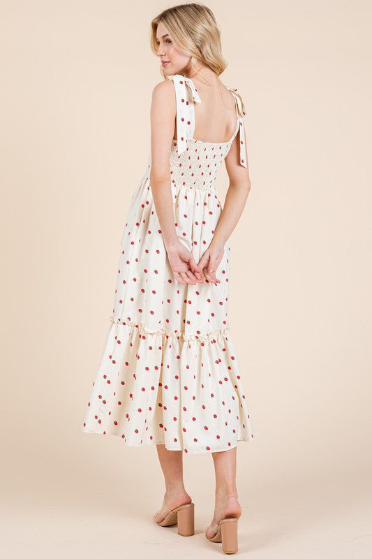 The Poteet Strawberry Dress