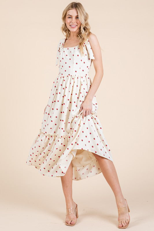 The Poteet Strawberry Dress