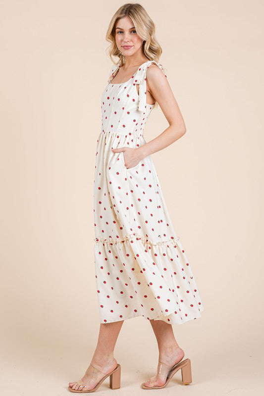 The Poteet Strawberry Dress