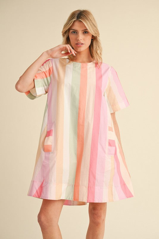 Candyland Stripe Dress