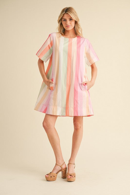 Candyland Stripe Dress