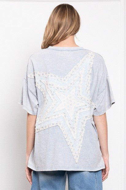 Star Patch Top