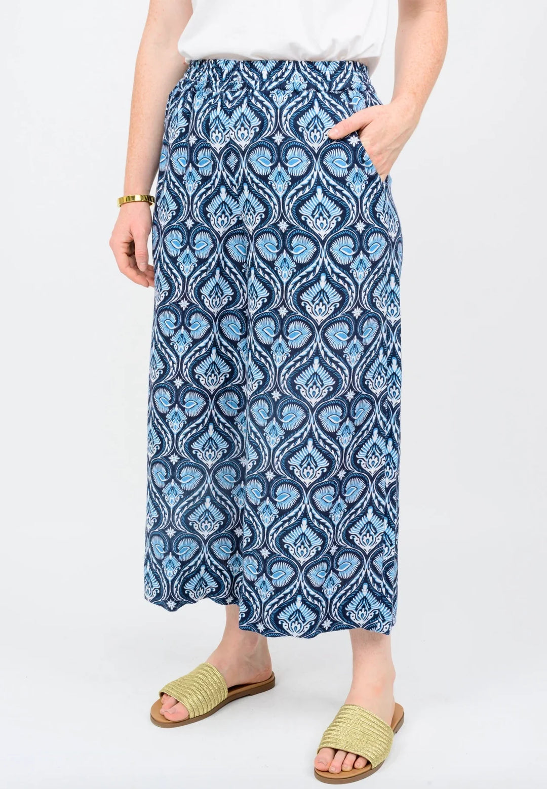 LINEN BLEND PANT