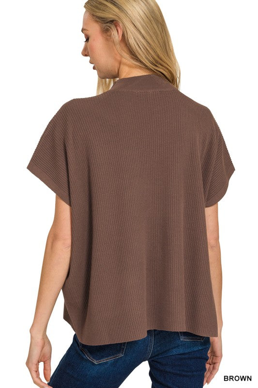 Viscose Boxy Sweater