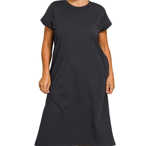 Walk in the Park Midi Dress Plus