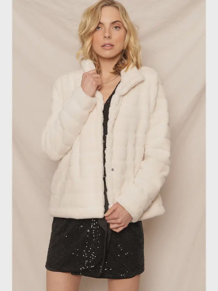 FAUX FUR JACKET