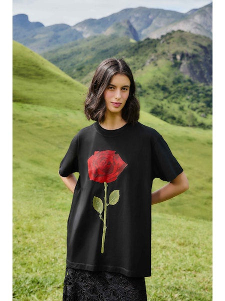 FEMINIST BLACK RELAXED T-SHIRT