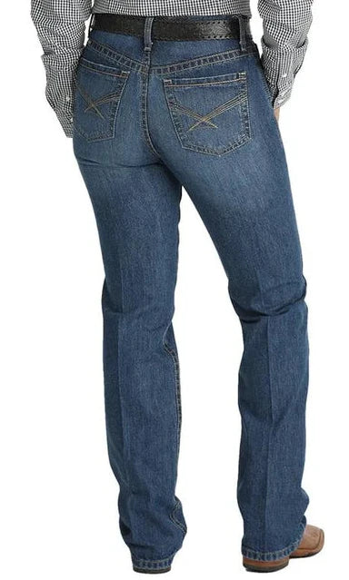 CINCH LADIES EMERSON MEDIUM WASH RELAXED STRAIGHT LEG JEANS