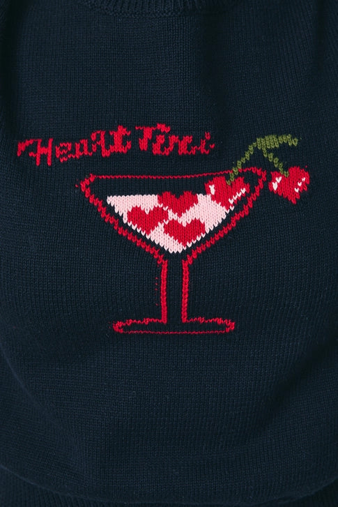 ROUND NECK COCKTAIL SWEATER