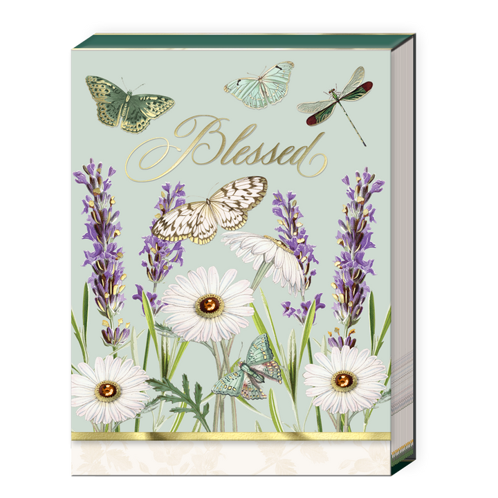 NATURE'S GRACE "BLESSED LAVENDER" POCKET NOTE PAD