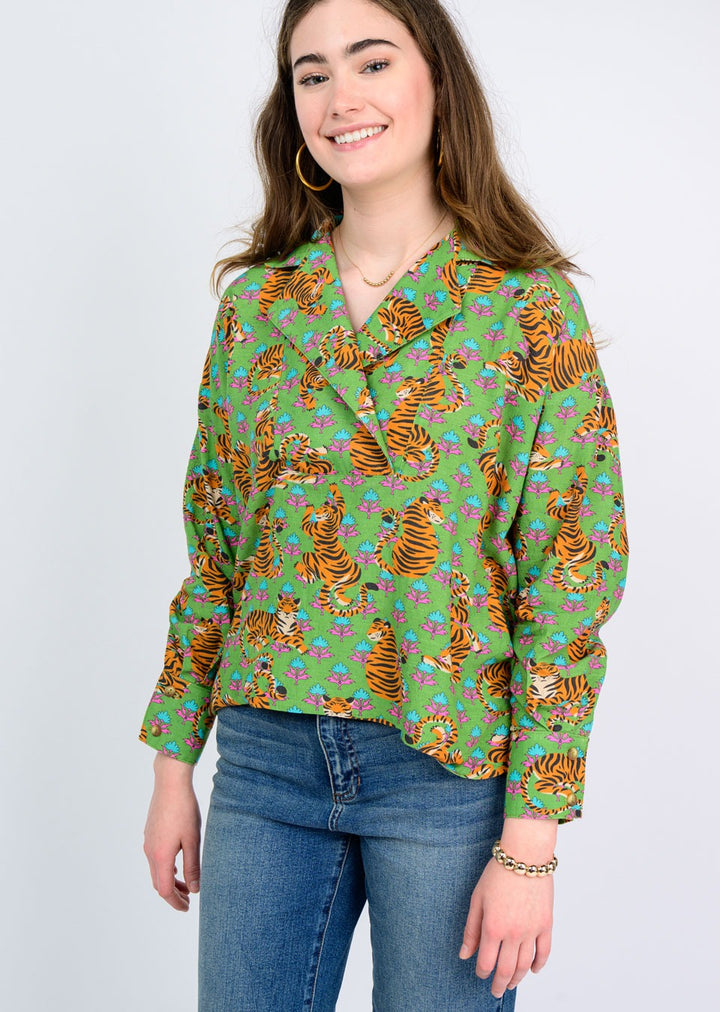 TIGER POPOVER SHIRT