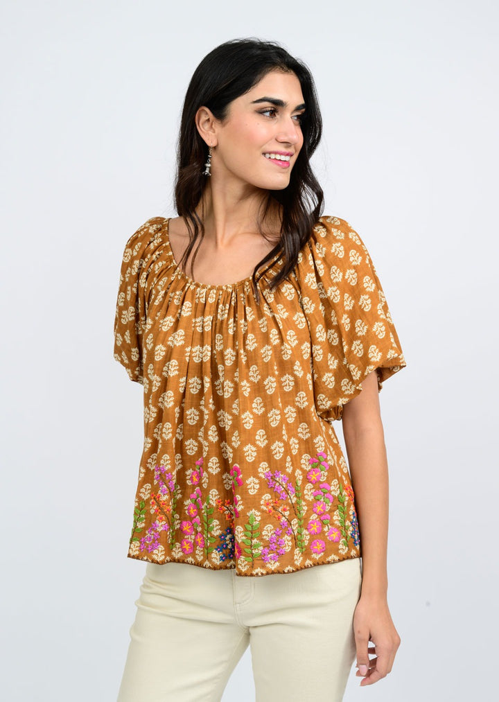 GARDEN OF FLOWERS TOP