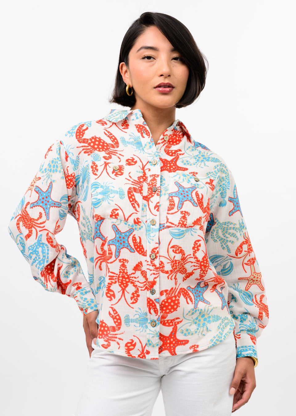 GAUZE CAMP SHIRT