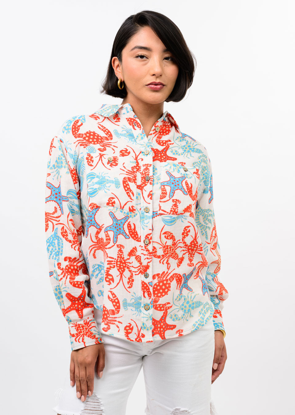 GAUZE CAMP SHIRT