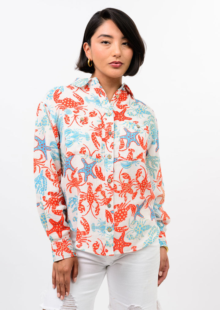 GAUZE CAMP SHIRT