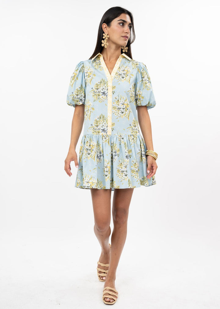 BANDED FRONT DRESS
