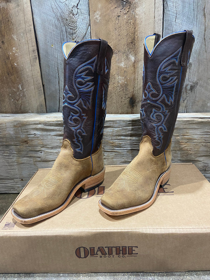 MENS BRAHMA BISON OLATHE BOOTS