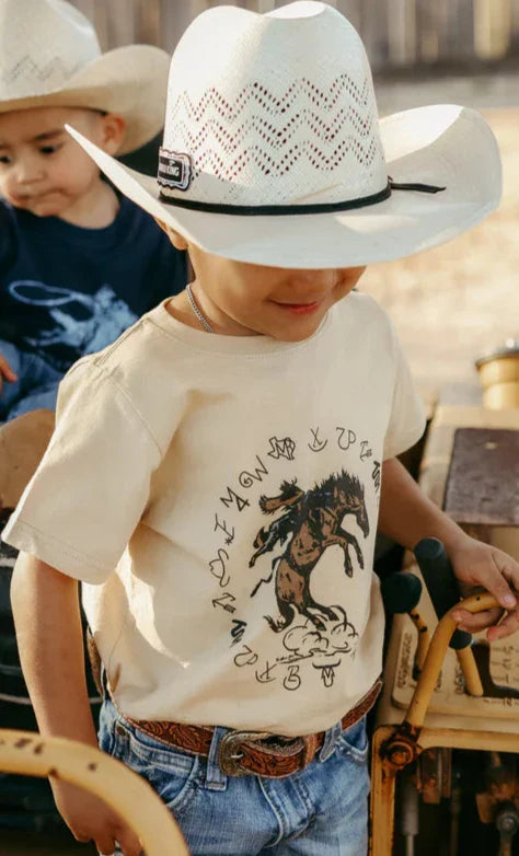 TODDLER and YOUTH BRANDED MARK OUT WESTERN GRAPHIC TEE