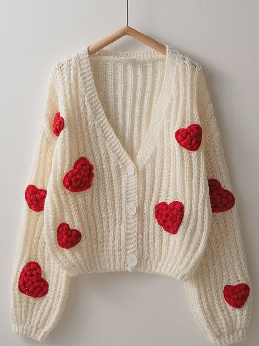 CLOUD OF HEARTS CARDIGAN