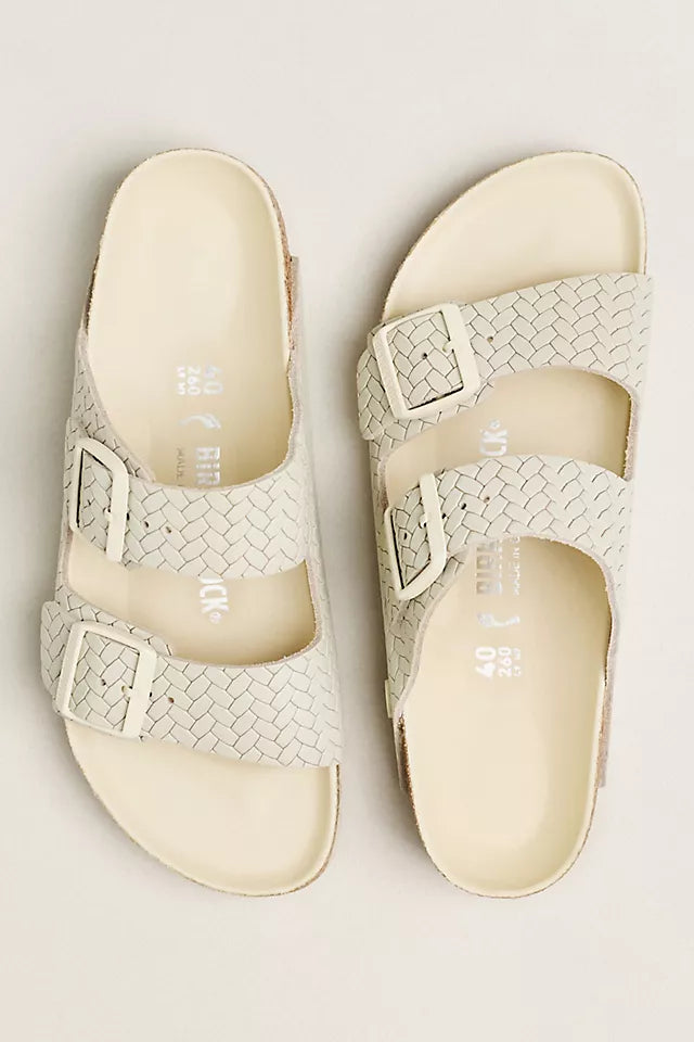 ARIZONA LEATHER WOVEN EMBOSSES ECRU N 1029152