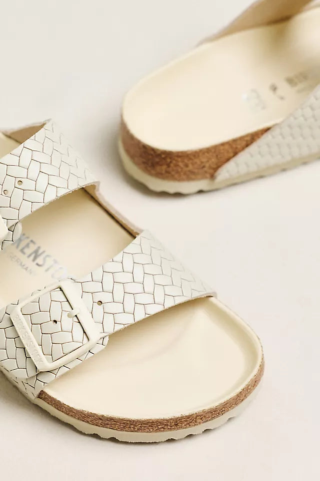 ARIZONA LEATHER WOVEN EMBOSSES ECRU N 1029152