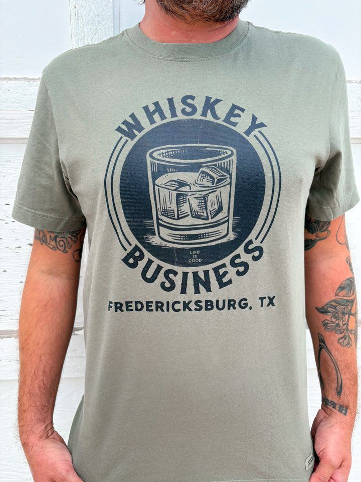 M CRUSHER TEE ND WHISKEY BUSINESS